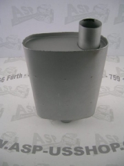 Auspufftopf - Exhaust Muffler  2,25 Afterburner S/M